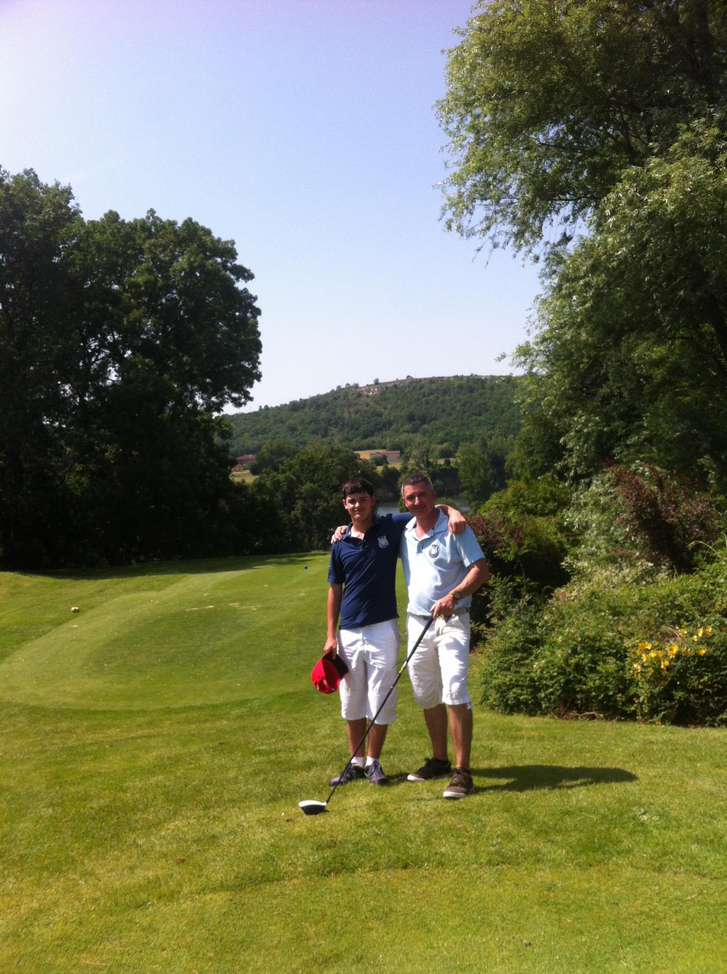 Le président & son caddy de luxe