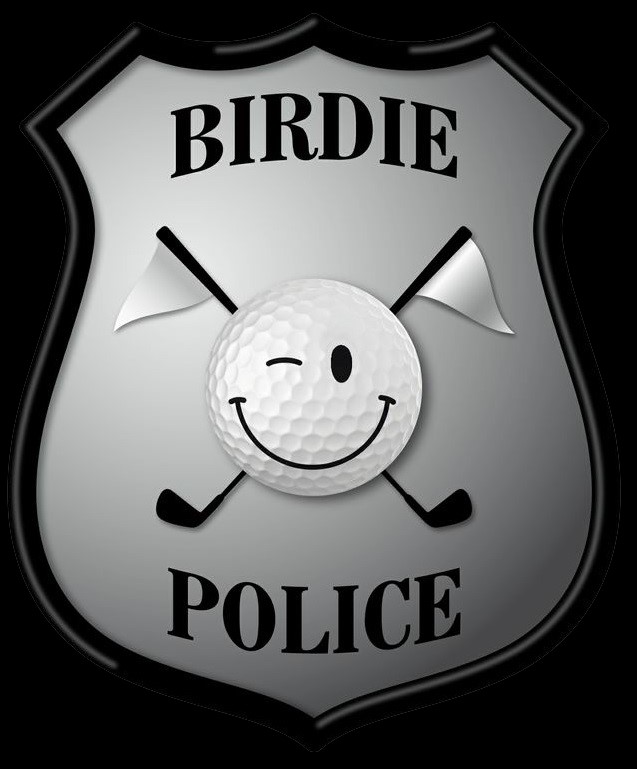 Logo birdie police pour incrustation 1